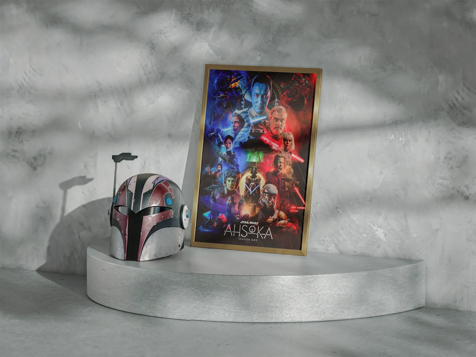 Ahsoka Season One Pro Framed Art Print